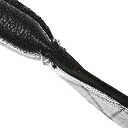 Grained Calfskin Rockstud Backpack Black