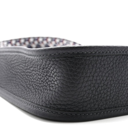 Taurillon Clemence Zigzag Evelyne TPM Caban Black Bleu Zellige Indigo