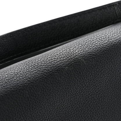 Soft Calfskin My Lockme Studs Black
