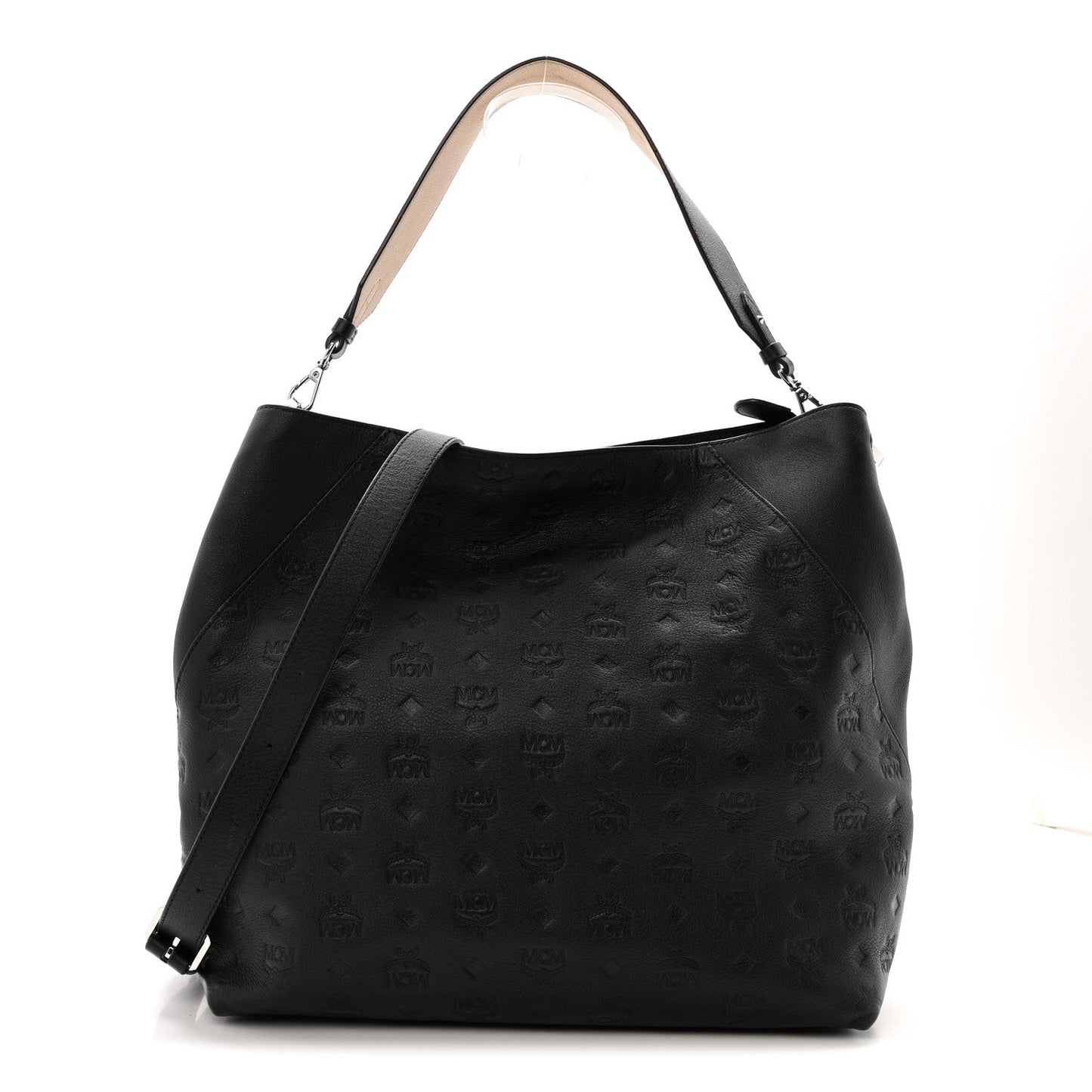 Calfskin Ottomar Large Klara Hobo Black