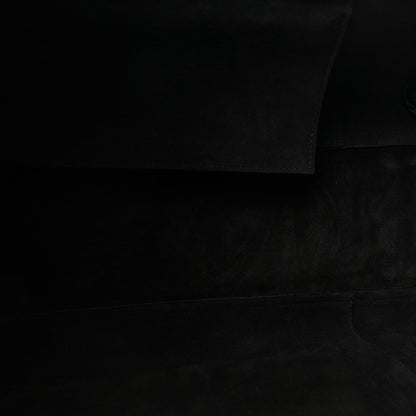 Supple Shiny Lambskin Luggage Black