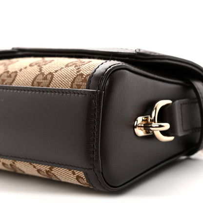 GG Monogram Small Luce Shoulder Bag Beige Ebony