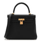 Togo Kelly Retourne 25 Black