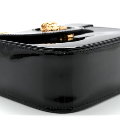 Patent Mini La Medusa Bag Black