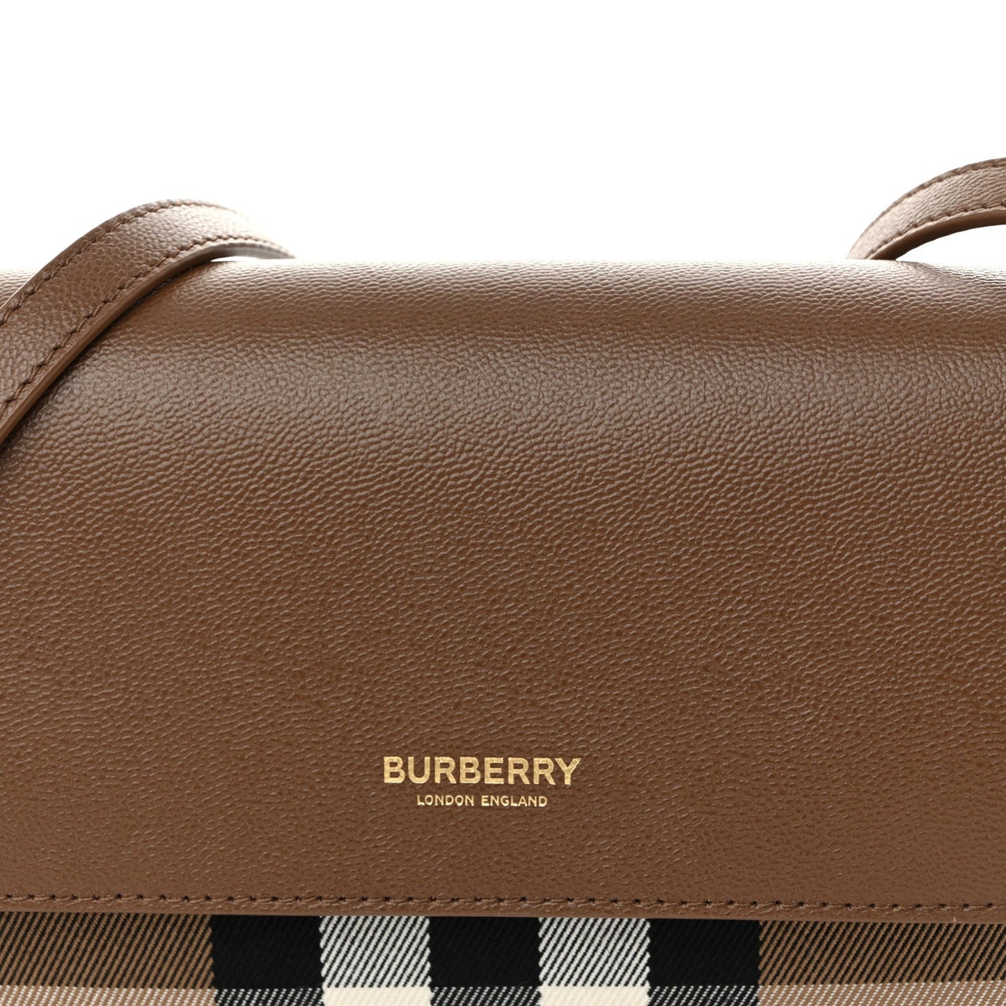 Grained Calfskin House Check Tartan Mix New Hampshire Earth