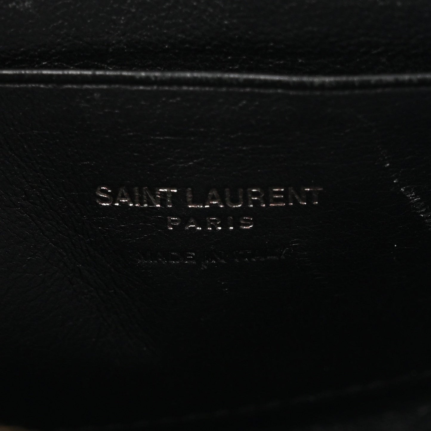 Grain De Poudre Matelasse Monochrome Monogram Mini Lou Camera Bag Black