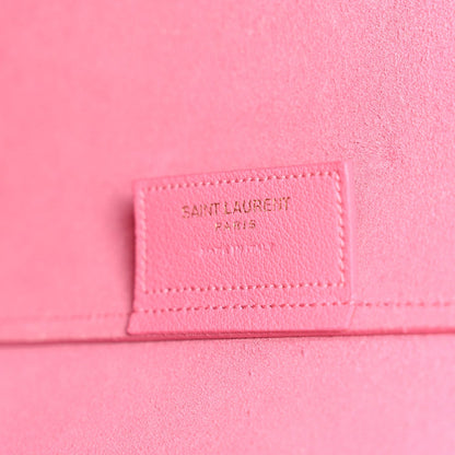 Calfskin Large Shopping Tote Pale Rose