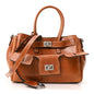 Vegetable Tanned Lambskin Mini Bel Air Carry All Bag Tan Cowboy