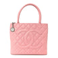 Caviar Medallion CC Tote Light Pink