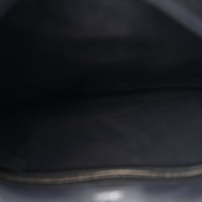 Taurillon Cristobal Vache Hunter Cityslide Clutch Bleu Indigo Raisin