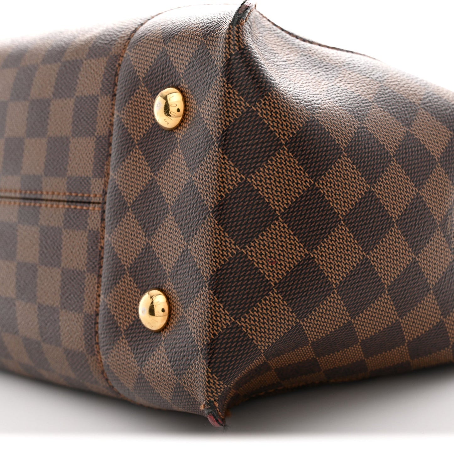 Damier Ebene Caissa Hobo Cherry