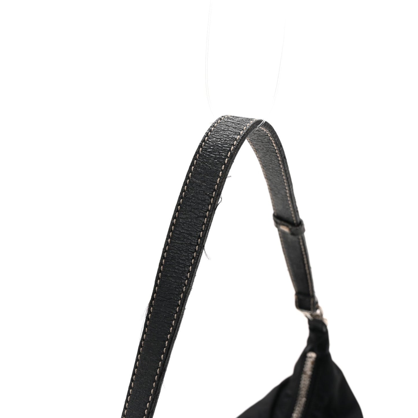 Tessuto Nylon Pochette Bag Black