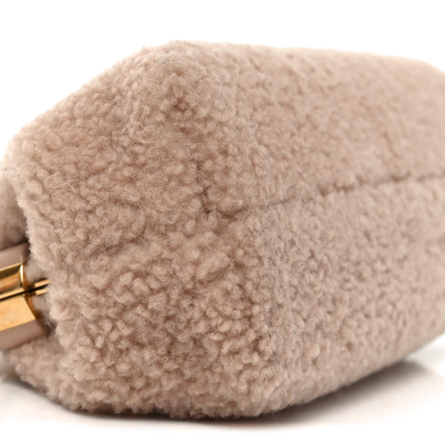 Shearling Small Fendi First Rosa Plaster