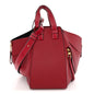 Calfskin Small Hammock Shoulder Bag Rouge