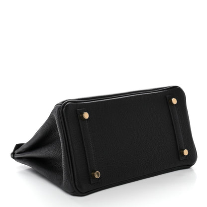 Togo Birkin 25 Black