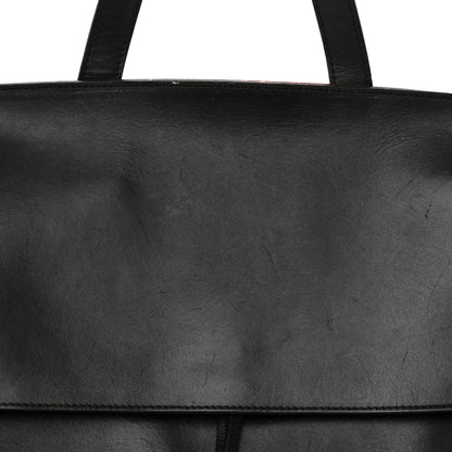 Calfskin Lady Bag Black Flamma