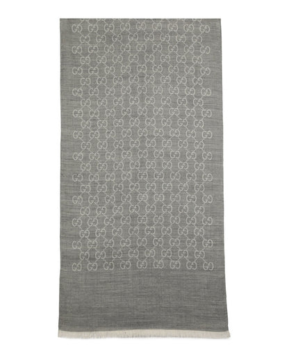 Gucci Unisex-Adult GG Logo Scarf