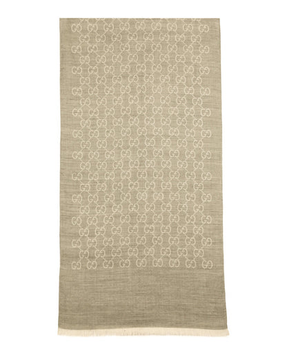 Gucci Unisex-Adult GG Logo Scarf