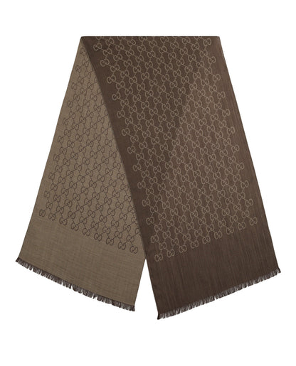 Gucci Unisex-Adult GG Logo Scarf