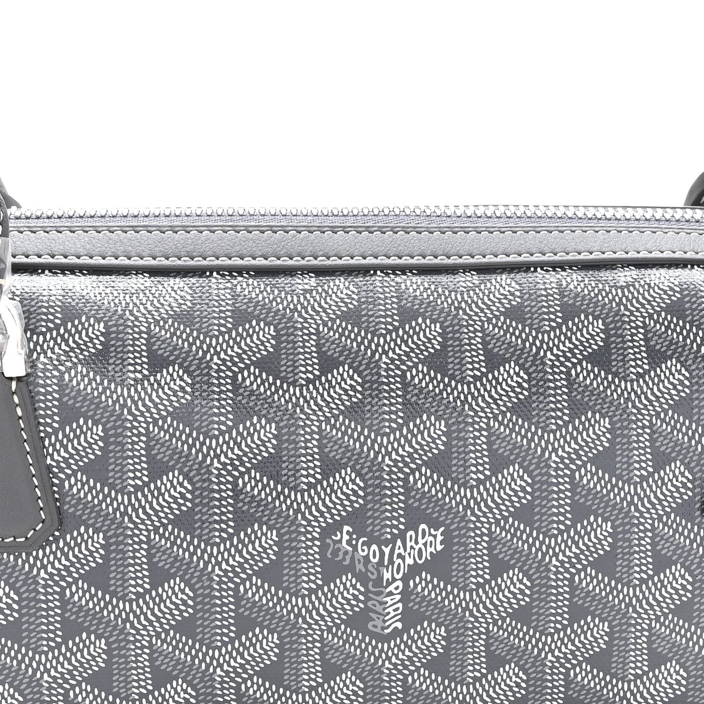 Goyardine Bonbonniere Bag Grey