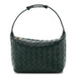 Calfskin Intrecciato Mini Wallace Emerald Green