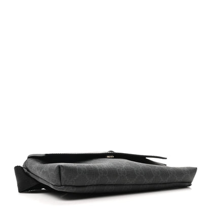 GG Plus Monogram Waist Belt Bag Black