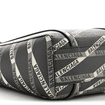 Coated Canvas Losange Monogram XXS Tote Black Grey