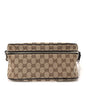 Monogram Dollar Calfskin Waist Pouch Beige Ebony Testa di Moro Marrone Scuro