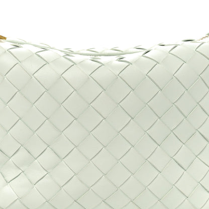 Calfskin Nappa Intrecciato Mini Wallace Glacier Muse