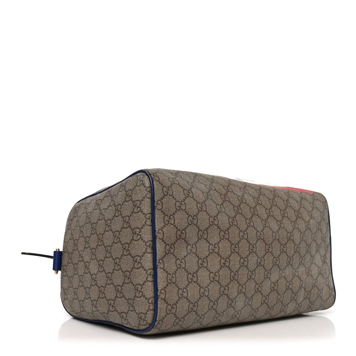 GG Plus Monogram Medium Boston USA Flag Unicef Duffle Blue