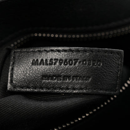 Lambskin Quilted Small Becky Chain Bag Black