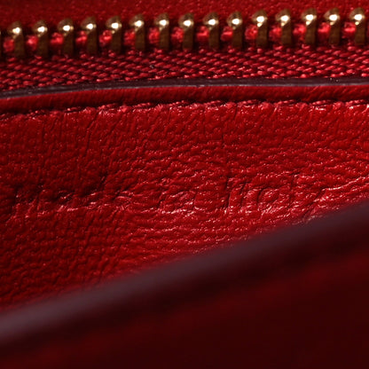 Box Calfskin Small Classic Box Flap Bag Red