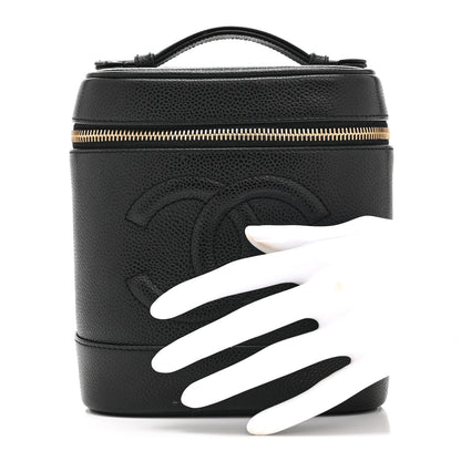 Caviar Vanity Cosmetic Case Black