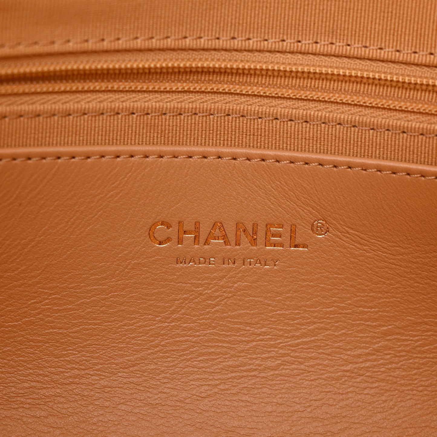 Suede Calfskin Lambskin Quilted Maxi Hobo Light Brown