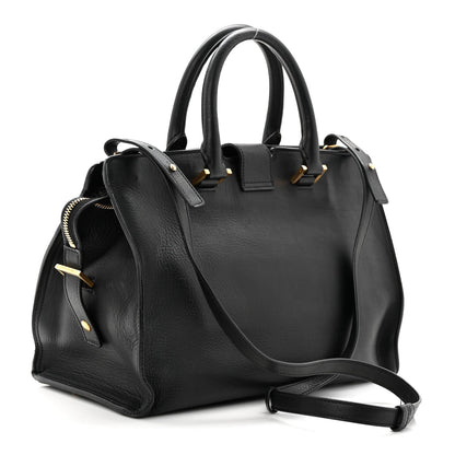 Calfskin Small Classic Y Cabas Black