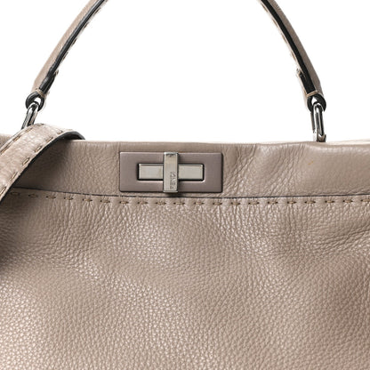 Cuoio Romano Selleria Large Peekaboo Iconic Satchel Corda