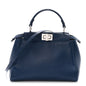 Nappa Mini Peekaboo Iconic Satchel Dark Blue