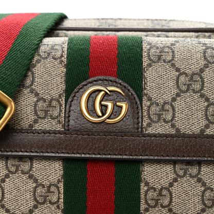 GG Supreme Monogram Web Mini Ophidia Bag Beige Ebony