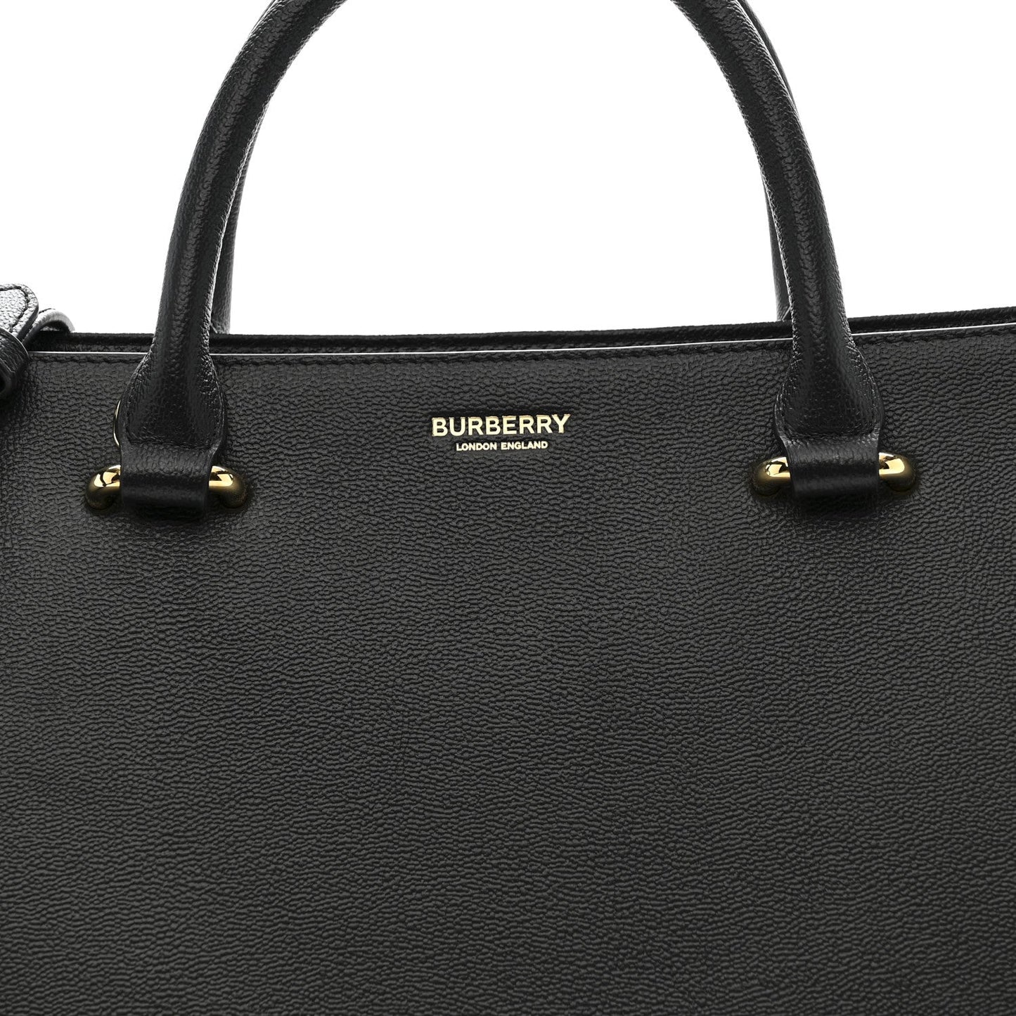 Calfskin Mega Check Small Banwell Tote Black