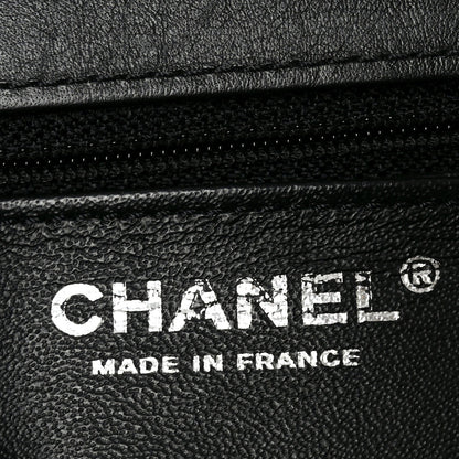 Aged Calfskin Chevron Quilted 2.55 Reissue Mini Flap So Black