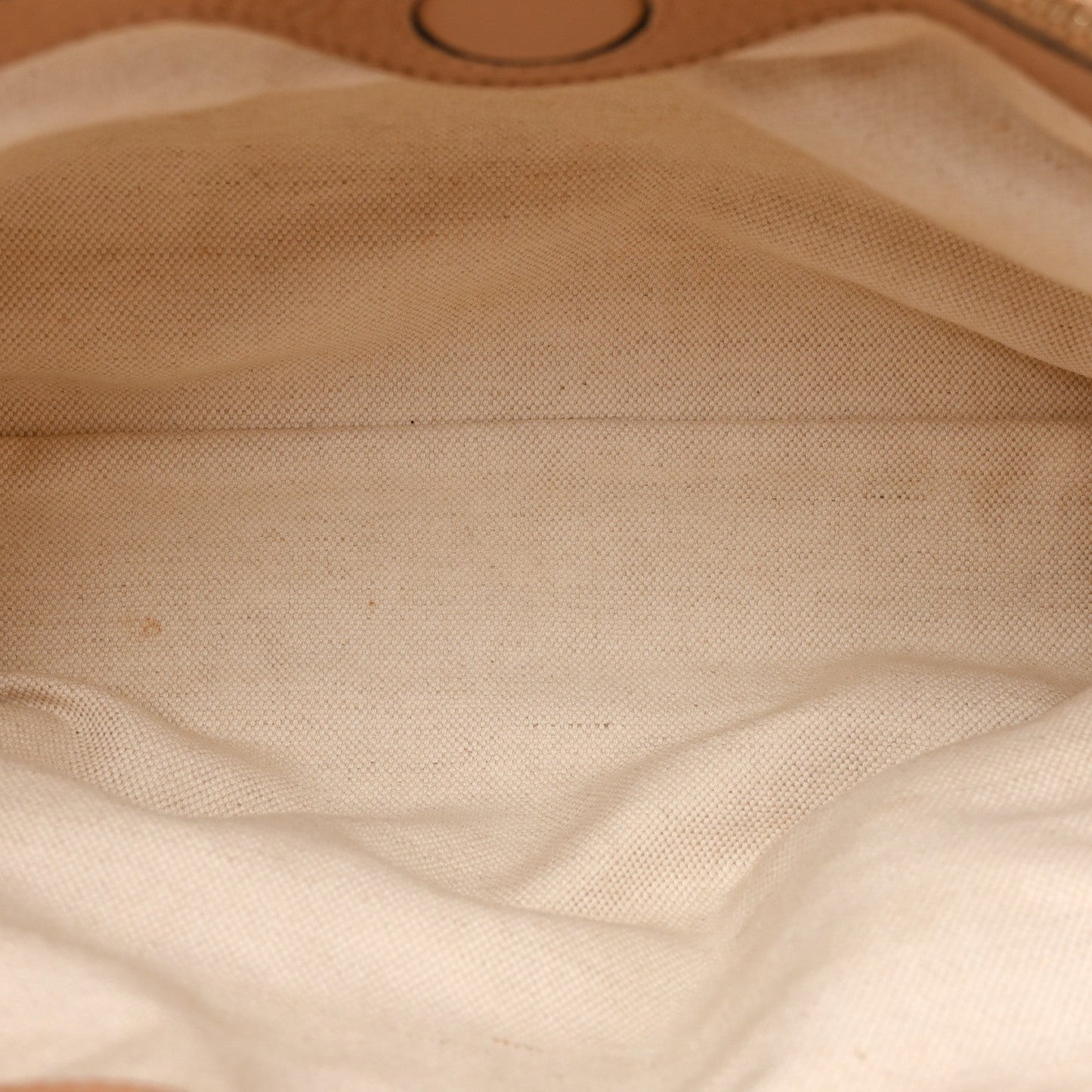 Pebbled Calfskin Medium Bamboo Shopper Tote Camelia