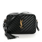 Calfskin Matelasse Monogram Lou Camera Bag Black