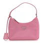 Tessuto Nylon Saffiano Mini Re-Edition 2005 Bag Begonia