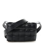 Nappa Maxi Intreccio Small Padded Cassette Crossbody Bag Deep Blue