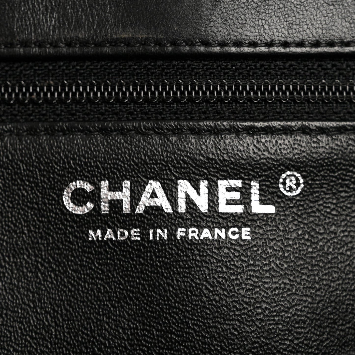 Lambskin Quilted Flap Clutch Black