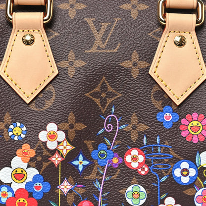 LV X TM Monogram Flowers Speedy Bandouliere 20