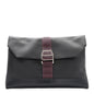 Taurillon Cristobal Vache Hunter Cityslide Clutch Bleu Indigo Raisin