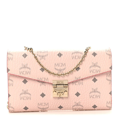 Visetos Medium Patricia Wallet On Chain Soft Pink