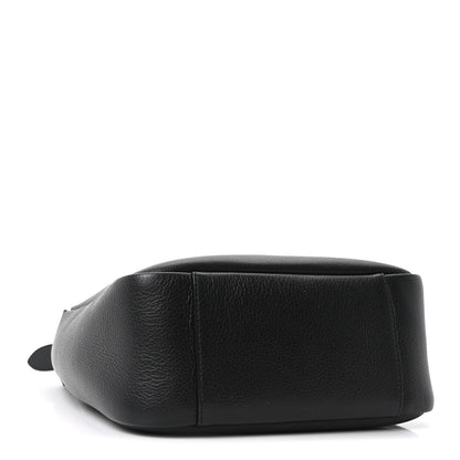 Smooth Calfskin Small Le 5 A 7 Soft Hobo Black