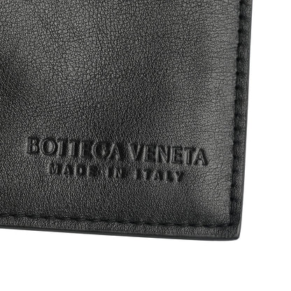 Calfskin Intrecciato Pinacoteca Reversible Tote Black Fondant